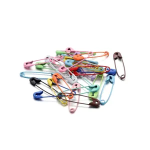 Colorful Safety Pins DIY Brooch Findings Iron Metal Safety Pin Set For Clothes Craft Sewing Jewelry Making