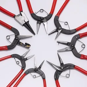 Mini Schmuckzange Handwerkzeug Kohlenstoffstahl Rundflachzange Für DIY Basteln Schmuckherstellung