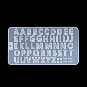 Stampo in Silicone Alfabeto Numero Decorazione Torte DIY Cioccolato Cottura Caramelle Biscotti Caratteri Vassoio Cubetti Ghiaccio