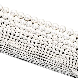 Muschelperlen runden Perlen 2-20mm Loch DIY Schmuckherstellung Zubehör Perlenmaterialien