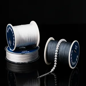 Hochfeste PE Perlen-Fädelkordel für DIY Halsketten und Armbänder, langlebig und stabil.