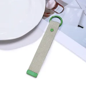 Woven webbing keychain student backpack anti-lost portable pendant bag decoration accessory