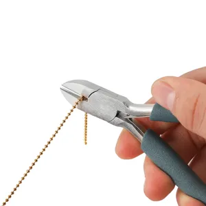 Mini sieraden kniptang, 5 inch staaldraad snijgereedschap voor handwerk details.