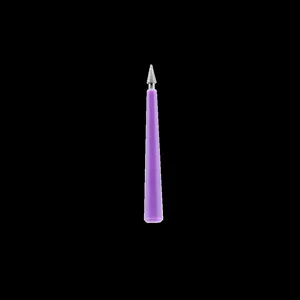 Herramienta escariadora de aguja de diamante con mango violeta para pulir finas joyas