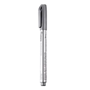 Silver metallic marker pen water-based low odour art craft pen for drawing and writing DIY projects
