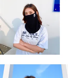 Breathable sun protection face mask and neck cover for ultimate summer UV defense.