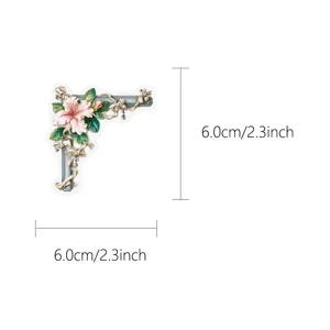 Vintage bloemen lijst hoek sticker waterdicht PET materiaal DIY dagboek decoratie planner