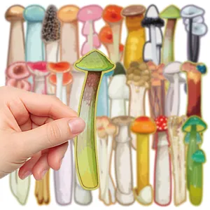 Cute mushroom bookmarks cute stationery cartoon reading page clips student supplies 30pcs