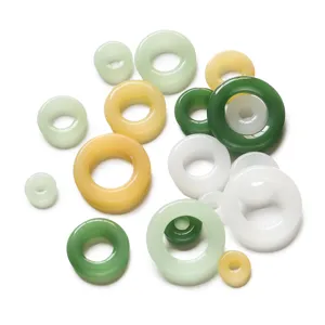 Cuentas de vidrio de colores para la fabricacion de joyas artesanales pulseras collares DIY.