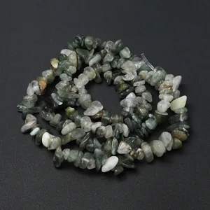 Perles en morceaux de cristal irréguliers naturels pour bracelet collier bijoux DIY.