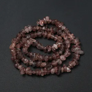 Perles de cristaux naturelles irregulieres en vrac pour fabrication de bijoux bracelet DIY