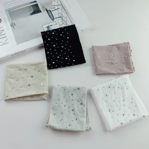 Summer rhinestone sun protection sleeves ice silk arm covers for women UV protection fashion