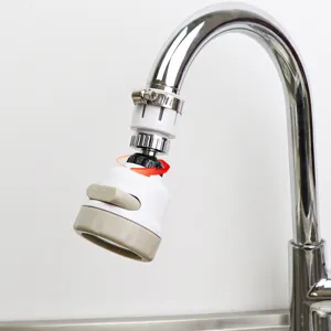 Kitchen Faucet Sprayer Head 3-Mode Adjustable Water Saving Splash Proof Extender