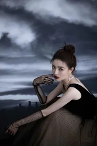 Retro black sheer lace gloves detail shot, perfect for bridal photography and elegant evening wear.