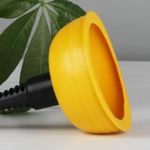 Mini pipe dredging tool plunger for kitchen sink and bathroom floor drain cleaning use.