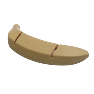 Innovative banana-shaped kitchen knife sharpener with two-stage rapid sharpening design.