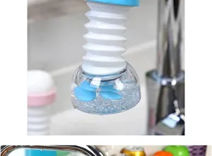 Kitchen faucet splash proof filter extender detail view water saving nozzle replacement part