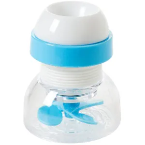 Kitchen faucet water saver splash-proof filter nozzle adjustable tap extender device