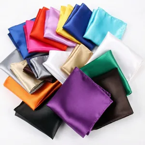 Pañuelo de bolsillo hombre color liso traje boda negocios multicolor elegante