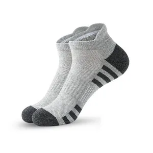Herren Athletische Sport Socken Atmungsaktives Mesh Handtuch Boden Laufen Socken Casual