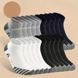 Herren Sport Socken Bootssocken verdickter Frotteeboden atmungsaktiv schweißableitend rutschfest