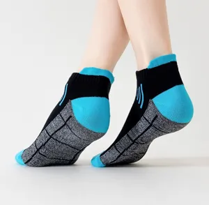 Men's athletic ankle socks breathable mesh running socks casual sports socks comfortable