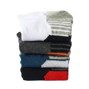 Men athletic sports socks breathable sweat-absorbing running casual low cut socks set