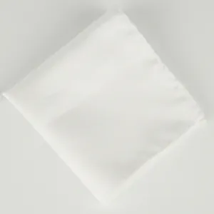 Effen kleur heren pochet fijn ruitje pak zakdoek voor zakelijk huwelijk formele kleding.