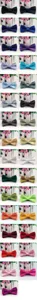 Set papillon in poliestere monocolore classico, cravatta doppia lucida multicolore per bambini.