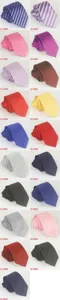 Men's narrow polyester business necktie assortment, stylish striped and dotted formal ties.