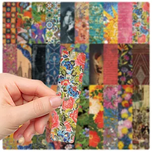 30pcs vintage art bookmarks set aesthetic floral book markers for reading and DIY crafts