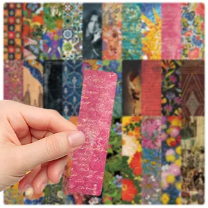 Set of 30 artistic bookmarks vintage style divider pages decorative paper book accessories