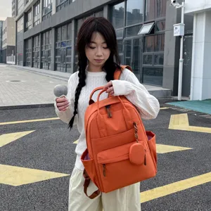 Koreanischer Stil großer Kapazität Studenten Rucksack Mehrfache Tasche Reise Schultasche
