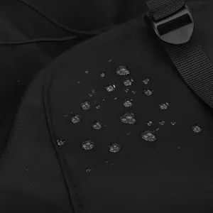 Waterproof nylon outdoor backpack chest bag fabric detail lightweight hiking gear main view