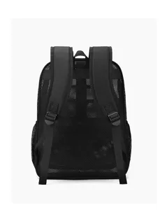 Lässiger minimalistischer Mesh-Rucksack für Studenten, atmungsaktiver Laptop-Tagesrucksack.