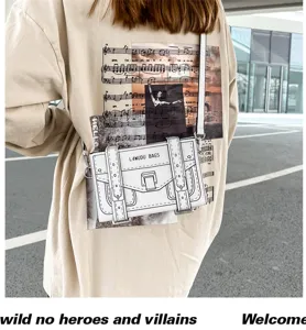 Crossbody comic box bag for women, trendy 2D cartoon style white shoulder bag for daily use.