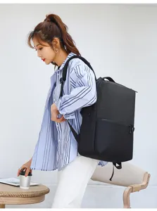 Business casual laptop backpack for men and women, 15.6 inch durable travel daypack.