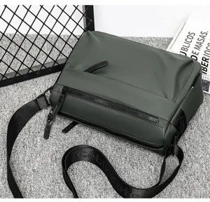 Men waterproof film messenger bag casual crossbody shoulder bag for daily commute and cycling