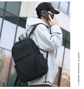 Zaino casual da uomo USB ricarica viaggio grande capacità 15.6 pollici borsa per computer