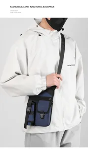 Multifunktionale taktische Umhaengetasche fuer Outdoor-Reisen und den taeglichen Gebrauch.
