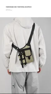 Multifunktionale taktische Umhängetasche für Outdoor-Reisen, robuster Begleiter.