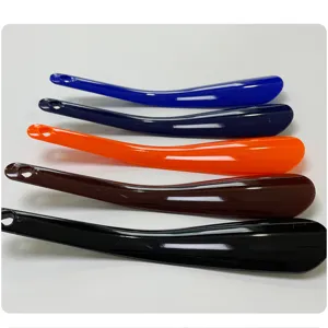 Household Portable Plastic Shoe Horn Long Handle Easy Hanging Lazy Shoe Lifter