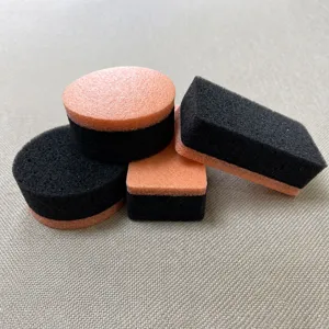 Multifunctional Leather Shoe Shine Sponge Portable Double Sided Cleaning Sponge Shoe Care Polish Wipe For Household