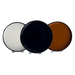 Feste Schuhwachs Politur in 100ml runden Metalldosen, schwarz weiss braun Lederpflege