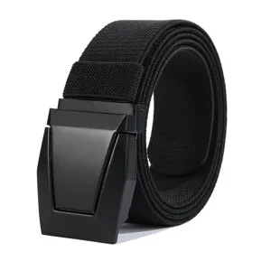 Men Tactical Belt Nylon Canvas Heavy Duty Work Pants Belt With Alloy Quick Release Buckle Outdoor Casual Military Web Belt