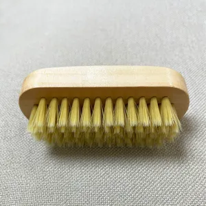 Wooden multi-functional cleaning brush shoe brush for daily cleaning and dust removal.