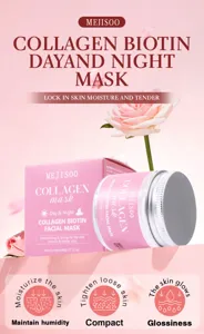 Kollagen Biotin Tag Und Nacht Gesichtsmaske Feuchtigkeitsspendende Hautpflege 60g