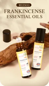 Huile essentielle d'encens flacon à bille extrait naturel de plante aromathérapie 10ml