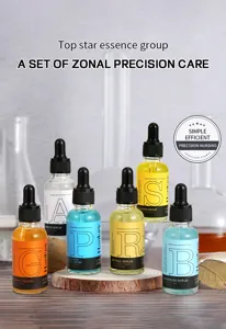 Hankey facial serum set 6pcs vitamin c retinol arbutin collagen anti aging hydrating skin care