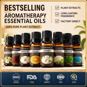 Aromatherapy Essential Oil Plant Extract Bottle Oil Soluble Fragrance Oil For Home Office Air Freshening Relaxing